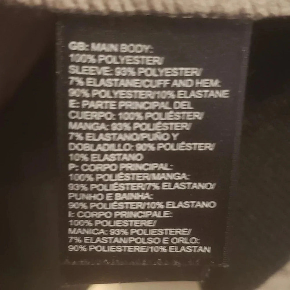 The North Face Womans Gray/Black  Quilted Jacket,M/M. - Picture 7 of 9